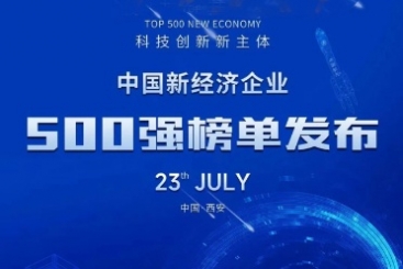 中国尊龙集团荣登“中国新经济企业500强”