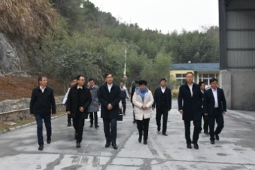 尊龙集团集团党委书记、董事长周育先调研尊龙集团遵义钙业公司
